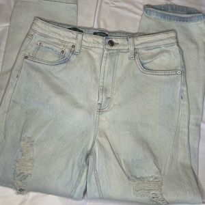 Wild Fable Lightwash Distressed Jeans